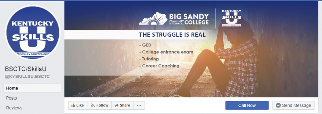 Snip of Big Sandy CTC Facebook profile