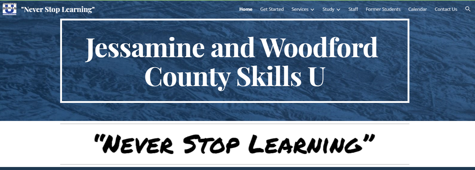 link to Jessamine and Woodford Skills U website